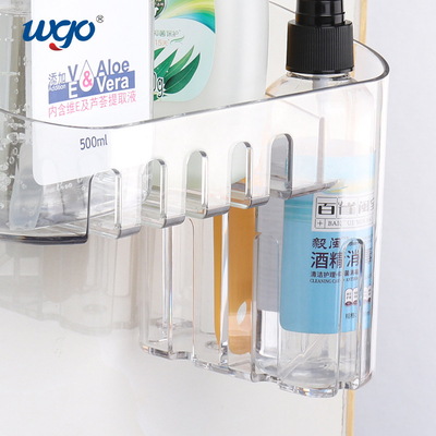 Chiaro organizzatore Basket Wall Mount del bagno di stoccaggio della cucina per la doccia Antivari