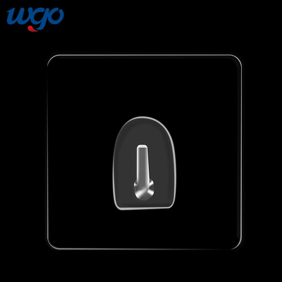 Gancio del cappotto del PC autoadesivo di WGO il chiaro resistente per il bagno d'attaccatura della cucina dell'asciugamano del cappotto impermeabilizza inossidabile