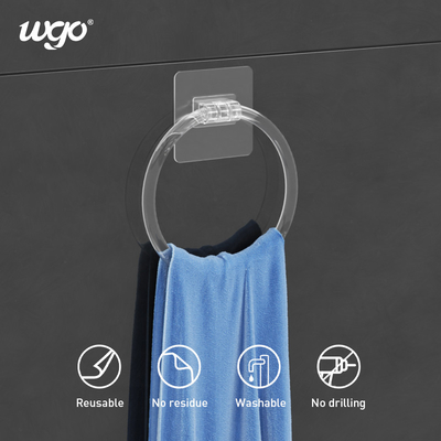 Diametri fissati al muro di Ring Holder 16cm dell'asciugamano del bagno 5KG con l'autoadesivo