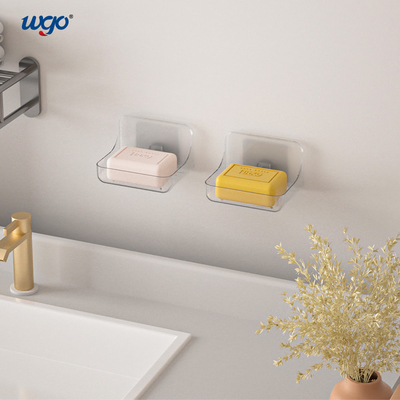 Supporto autoadesivo del sapone di 120mm del bagno del porta-sapone del percolato fissato al muro del supporto