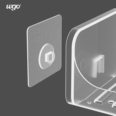 Supporto autoadesivo del sapone di 120mm del bagno del porta-sapone del percolato fissato al muro del supporto