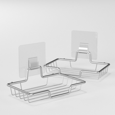 Gli accessori del bagno hanno messo il supporto montato autoadesivo del porta-sapone del supporto di Fiiting del bagno per il bagno