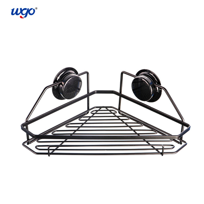 L'aspirazione brevettata ha montato il carrello d'angolo Waterproof Shower Shelf del bagno