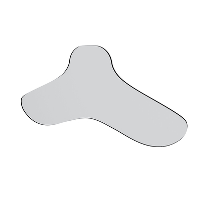 Cuscinetto montato incollato adesivo molle Repostionable del gel della maschera di ossigeno senza residuo