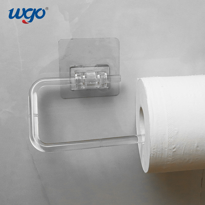 Il montaggio del bagno non non installa forte il bastone del supporto del rotolo montato strumenti della carta igienica sopra