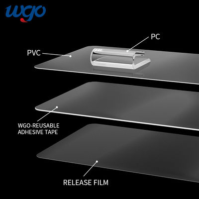 Gancio per mensola a filo senza foratura