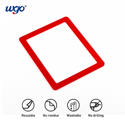 Nastro adesivo in PVC WGO con montaggio a strappo e stick