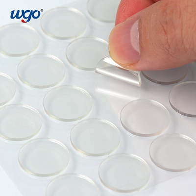 Taglia la decorazione a stampo tagliente appiccicosa di Dots For DIY del Velcro della colla parteggiata Doube del residuo riutilizzabile di Dots Repositional Adhesive Dots No