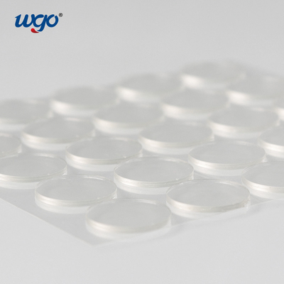 Nastro parteggiato doppio adesivo Dot Clear Squares Mounting di Restickable