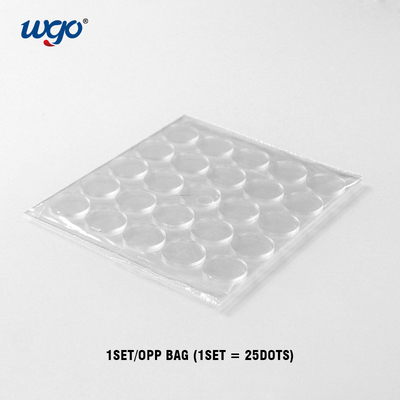 Bastone sulla carta di carta ripetutamente senza residuo Dots Suction Pad appiccicoso smontabile