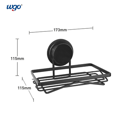 Supporto del sapone della tazza di aspirazione del pendente del bagno nessuno scaffale di acciaio inossidabile di perforazione