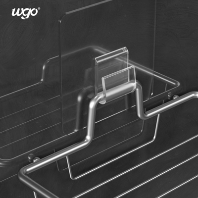 Scaffale del sapone di acciaio inossidabile del bagno, nessun supporto del porta-sapone del bagno della toppa del residuo
