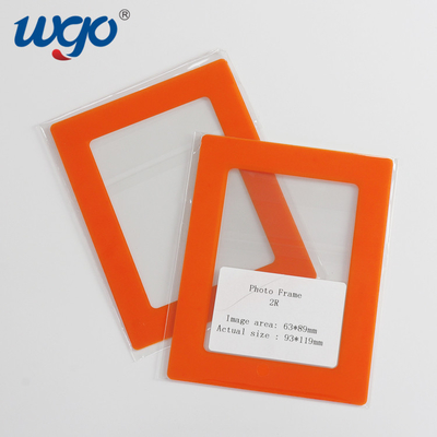 Struttura montata autoadesiva della foto del PVC di legno nessun magnetico non installare gli strumenti stati necessari