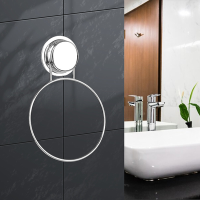 La cucina di acciaio inossidabile intorno ad aspirazione del supporto dell'asciugamano del bagno ha montato
