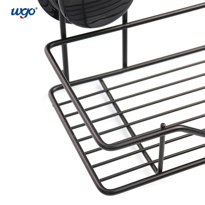 La striscia brevettata ha montato forte il carrello Shelf Self Adhesive del bagno