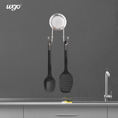 Nessun nero del gancio dell'abito della tazza di aspirazione di Restickable del residuo per il bagno della cucina del salone