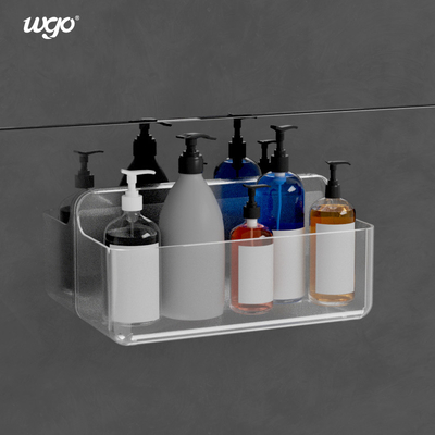 Carrello fisso lavabile della doccia di Holder Gel Suction del carrello del bagno di WGO 280mm
