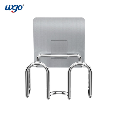 ODM autoadesivo 100mm di Holder Damage Free del carrello del bagno della spazzola della spugna largamente