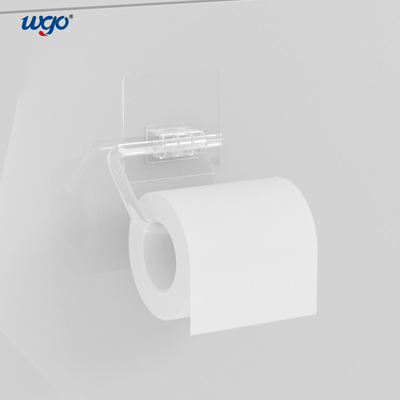 Il montaggio del bagno non non installa forte il bastone del supporto del rotolo montato strumenti della carta igienica sopra