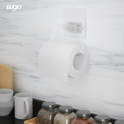 Il montaggio del bagno non non installa forte il bastone del supporto del rotolo montato strumenti della carta igienica sopra