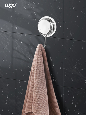 Gancio di vetro del cappotto dei ganci di aspirazione decorativa minimalista resistente di vuoto