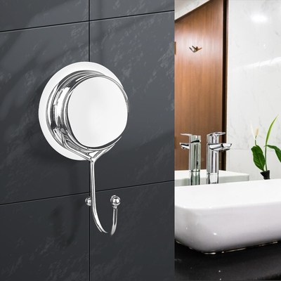 Gancio di vetro del cappotto dei ganci di aspirazione decorativa minimalista resistente di vuoto