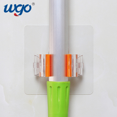 supporto della clip di zazzera della parete della scopa dell'autoadesivo del PVC del silicone 5kg con il cuscinetto di EVA