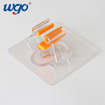 supporto della clip di zazzera della parete della scopa dell'autoadesivo del PVC del silicone 5kg con il cuscinetto di EVA