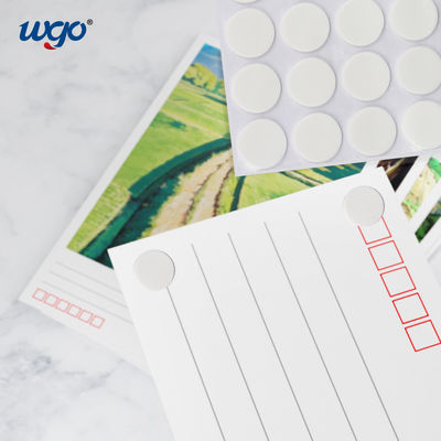 92mm x 55mm Repositionable Dots Suction Gel appiccicoso smontabile 2 hanno parteggiato nastro adesivo riutilizzabile