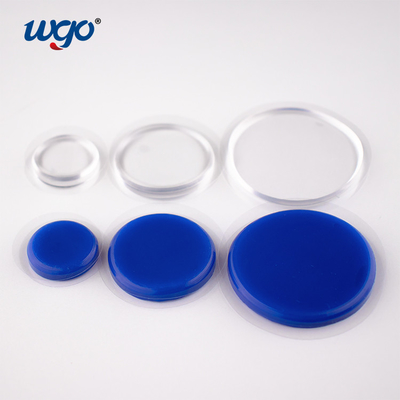Il gel autoadesivo smontabile del gel WGO del silicone del tamburo riempie il protettore di arresto della maniglia della porta