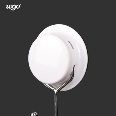 Nessun ganci di tazza bianchi di aspirazione del residuo, ganci resistenti dell'asciugamano della colla del silicone