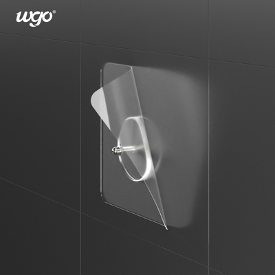 La parete adesiva di Bathroom Suction Hooks del carrello della doccia della radura di WGO avvita i montaggi