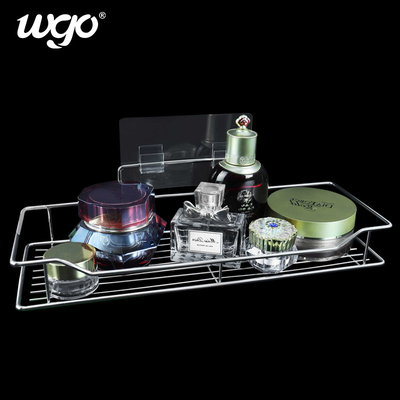 carrello lavabile d'argento Clear Accessories Set della doccia del bagno di colore WGO di 35.5cm