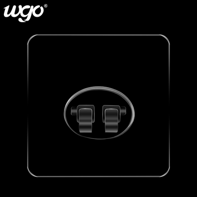 Dispositivo appiccicoso trasparente dello scaffale di Adhesive Strips Wire del carrello della doccia del fermaglio di WGO
