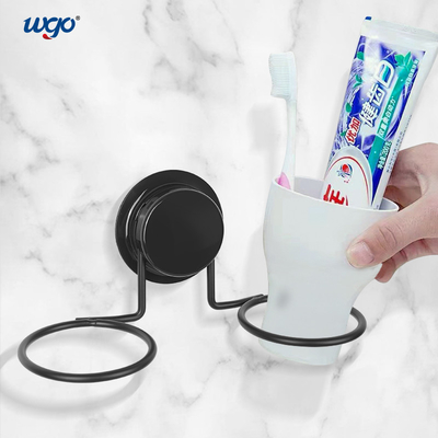 Supporto del dentifricio in pasta dello spazzolino da denti della tazza di aspirazione, supporto di tazza di aspirazione di acciaio inossidabile