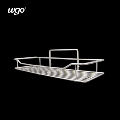 Bagno lavabile doccia di stoccaggio Caddy Acciaio inossidabile WGO Adesivo chiaro Set