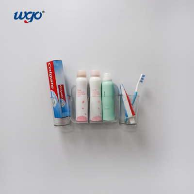 32cm Larghezza Self-Adhesive porta spazzolino organizzatore porta Decorazione bagno con distributore di dentifricio