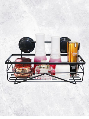 Il carrello ossidato nero Holder Suction Cup del bagno ha riparato l'acciaio inossidabile SS201