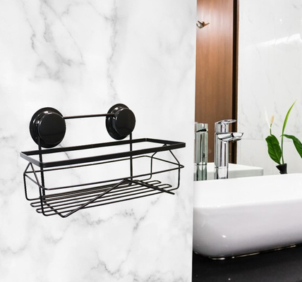 Il carrello ossidato nero Holder Suction Cup del bagno ha riparato l'acciaio inossidabile SS201