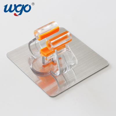 Supporto del manico per scope del supporto della parete di iso 9001 80mm con il nastro adesivo riutilizzabile