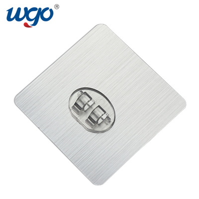 Gancio di gancio appiccicoso del supporto della parete del fermaglio 5kg Max Loading 7x7cm