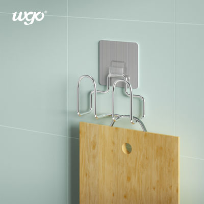 Carrello adesivo Holder 4kg del bagno della spugna del piatto SS304 che non tiene luoghi di perforazione