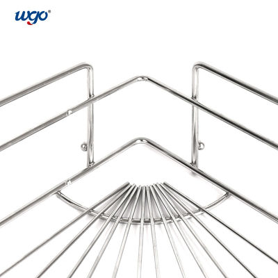 il cuscinetto d'angolo d'attaccatura del gel del bagno dello scaffale della doccia di 30cm ha montato l'iso d'angolo 9001 del carrello