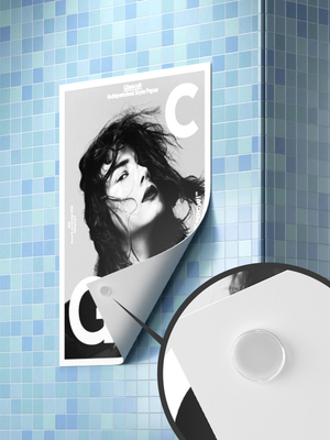 Di Restick chiaro nastro adesivo Dots Without Residue ripetutamente