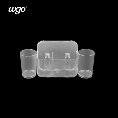 32cm Larghezza Self-Adhesive porta spazzolino organizzatore porta Decorazione bagno con distributore di dentifricio