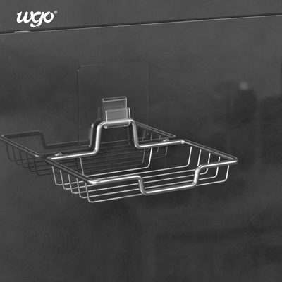 Portasapone autoadesivo in acciaio Portasapone in spugna Dispenser Accessorio per il bagno Portasapone da parete