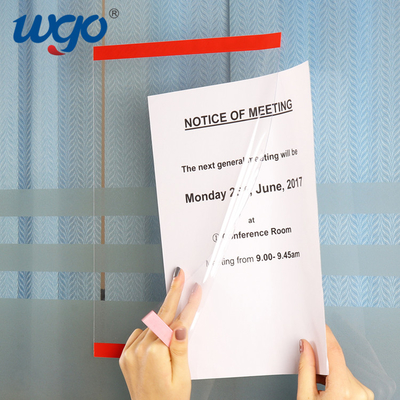 Supporto acrilico della parete dell'OEM del ODM di Repositionable del supporto del segno della radura X11 del documento 8,5